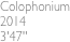 Colophonium